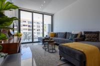 Posezení v ubytování Flair 1-Bedroom Apartment in Larnaca