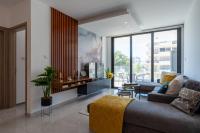 Posezení v ubytování Flair 1-Bedroom Apartment in Larnaca