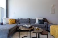 Posezení v ubytování Flair 1-Bedroom Apartment in Larnaca