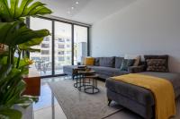 Posezení v ubytování Flair 1-Bedroom Apartment in Larnaca