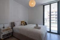 Postel nebo postele na pokoji v ubytování Flair 1-Bedroom Apartment in Larnaca