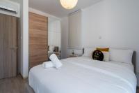 Postel nebo postele na pokoji v ubytování Flair 1-Bedroom Apartment in Larnaca