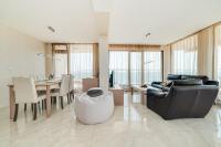Posezení v ubytování Apartcomplex Golden Bay