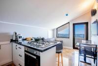The floor plan of Luxury Flat with Jacuzzi on the Balcony in Kas