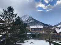 Výhľad na hory alebo výhľad na hory priamo z apartmánu