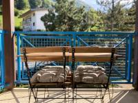 Balkón alebo terasa v ubytovaní Le 31 Clos Sainte Marie Cauterets
