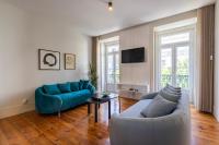 Posezení v ubytování Liberdade Concept 3BDR Apartment by LovelyStay