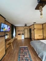 TV a/nebo společenská místnost v ubytování SoOnSuitApart