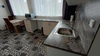 Kuchyň nebo kuchyňský kout v ubytování Apartments Gato Karlovy Vary Stara Role
