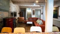 A seating area at Casa Rural La Chocolateria