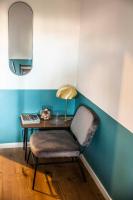 A seating area at La Donota