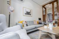 Posezení v ubytování Brand new one bedroom apartment located in Chueca