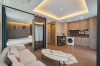 Sienna Ambassador Residenceにあるキッチンまたは簡易キッチン