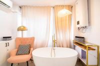 Posezení v ubytování Palangre Luxury Apartment