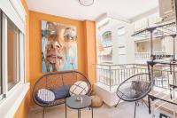 Posezení v ubytování Palangre Luxury Apartment