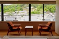 厳島いろはにあるシーティングエリア
