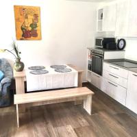 A kitchen or kitchenette at Haus Reimon Apt Reinhard