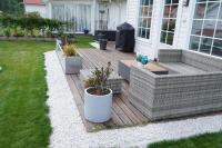Zahrada ubytování Les Homes - Modern & Cozy Stay Near Oslo Airport