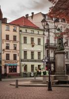Budova, v ktorej sa apartmánový hotel nachádza