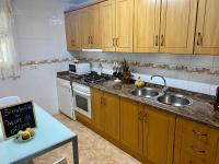 A kitchen or kitchenette at Alojamiento Rural Mar de Olivos