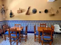A seating area at Alojamiento Rural Mar de Olivos