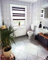 Koupelna v ubytování Ferienwohnung im Starenweg