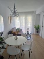 Część wypoczynkowa w obiekcie Apartamento Granada-Hipercor