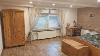 Postel nebo postele na pokoji v ubytování Apartmán Anglický roh