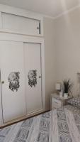 Postel nebo postele na pokoji v ubytování Garden Apartment Torrevieja