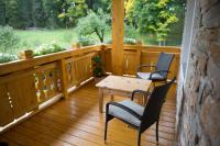 Balkon lub taras w obiekcie Lochgrubgut