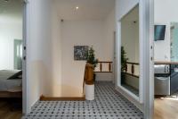 Postel nebo postele na pokoji v ubytování Alameda Guesthouse by Boutique Taipas Garagem para motos