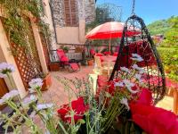 Plán poschodí v ubytovaní Beautiful terrace in Spoleto Italy