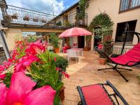 Plán poschodí v ubytovaní Beautiful terrace in Spoleto Italy