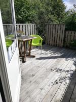 Balkón nebo terasa v ubytování Hunetorpvej Holiday Apartment