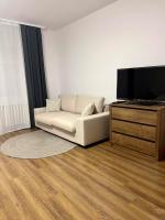 Telewizja i/lub zestaw kina domowego w obiekcie Pataky Apartmanok