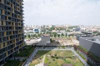 Nespecifikovaný výhled na destinaci Istanbul nebo výhled na město při pohledu z apartmánu
