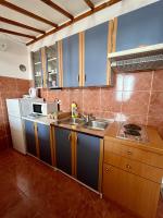 Kuchyň nebo kuchyňský kout v ubytování Apartments Aniko Šarić