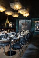 TV a/nebo společenská místnost v ubytování Highland Lodge Fjellandsby