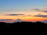 ゲストハウスの近くで見られる自然の景観