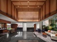 Hilton Garden Inn Guangzhou Tianheにあるシーティングエリア