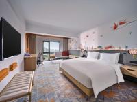 Hilton Garden Inn Guangzhou Tianheにあるベッド