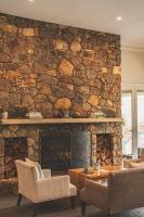 Χώρος καθιστικού στο Cape Lodge