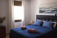 Posteľ alebo postele v izbe v ubytovaní Casa Indalina apartamento con parking privado incluido