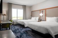 Fairfield by Marriott Inn & Suites Dallas DFW Airport North, Irvingにあるベッド