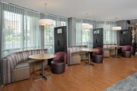 O zonă de relaxare la Courtyard by Marriott Anniston Oxford