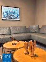 TRYP BY WYNDHAM São Paulo Airport - Hotel de Transito Terminal 3 -Lado Ar - Área restrita á passageiros já embarcados - Piso 1にあるシーティングエリア