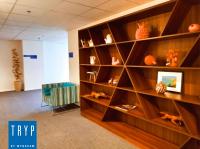 TRYP BY WYNDHAM São Paulo Airport - Hotel de Transito Terminal 3 -Lado Ar - Área restrita á passageiros já embarcados - Piso 1にあるテレビまたはエンターテインメントセンター