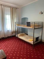 Posteľ alebo postele v izbe v ubytovaní Kanu Club - ośrodek wypoczynkowy