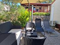 Posezení v ubytování Mobile home Sea Jezera Village, otok Murter