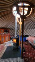 Posezení v ubytování Iceland yurt